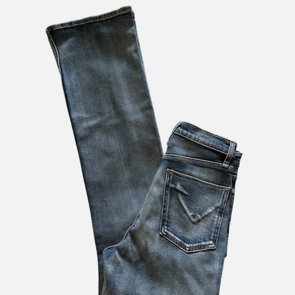 NWT - Hudson Faye Ultra High Rise Flare Jeans -Magical Wash, Size 32 - Picture 6 of 10